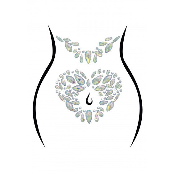 Прикраса на тіло Leg Avenue Novalie body jewels sticker