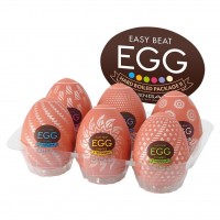Набір яєць мастурбаторів Tenga Egg Hard Boilded II Pack (6 яєць)