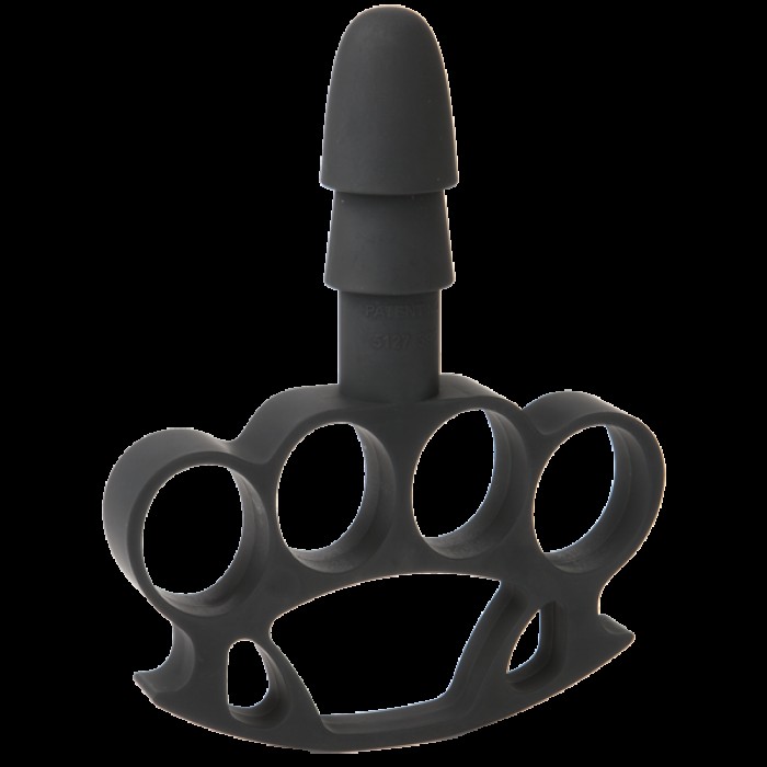 Тримач-кастет Doc Johnson з кріпленням Vac-U-Lock - Knuckle Up