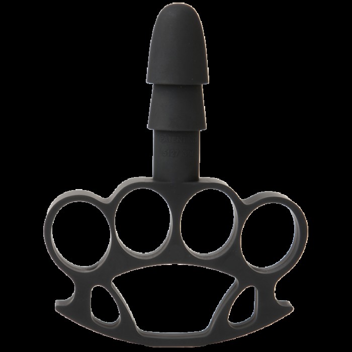 Тримач-кастет Doc Johnson з кріпленням Vac-U-Lock - Knuckle Up