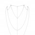 Ланцюжок для спини Bijoux Indiscrets Magnifique Back and Cleavage Chain - Silver