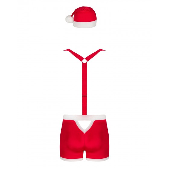 Еротичний костюм Санта Клауса Obsessive Mr Claus 2XL / 3XL
