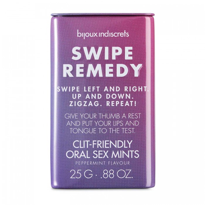 М'ятні цукерки для орального сексу Bijoux Indiscrets Swipe Remedy, без цукру