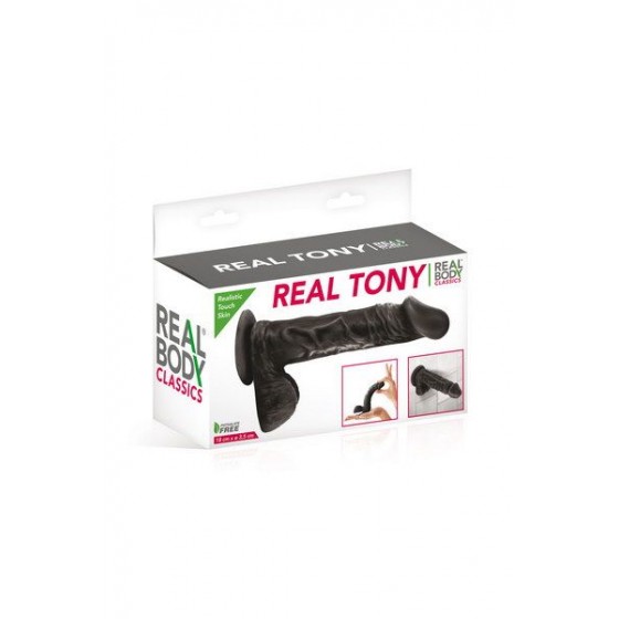 Фалоімітатор Real Body - Real Tony Black