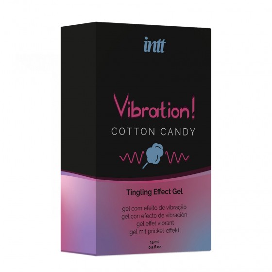 Рідкий вібратор Intt Vibration Cotton Candy (15 мл)