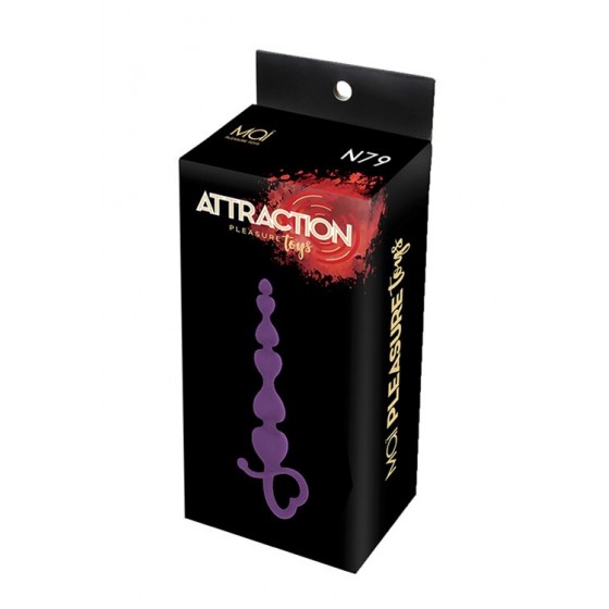 Анальні намиста MAI Attraction Toys № 79 Purple