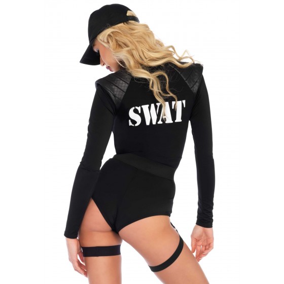 Эротический костюм крошки из спецназа Leg Avenue SWAT Team Babe M