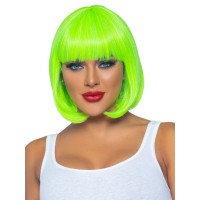 Эротический парик Leg Avenue 12" Neon short bob wig Neon Green