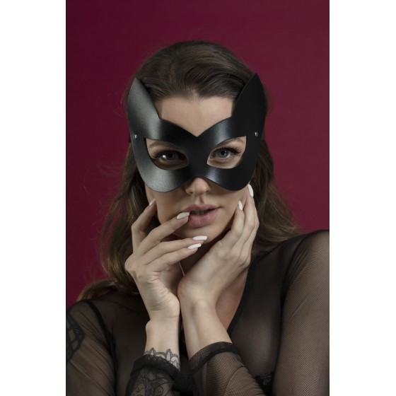 Маска кошечки Feral Feelings - Kitten Mask, черная