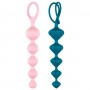Набір анальних бус Satisfyer Beads Colored