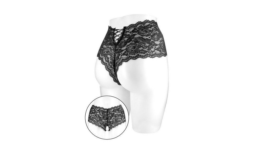 Трусики с доступом Fashion Secret JULIA, Черные