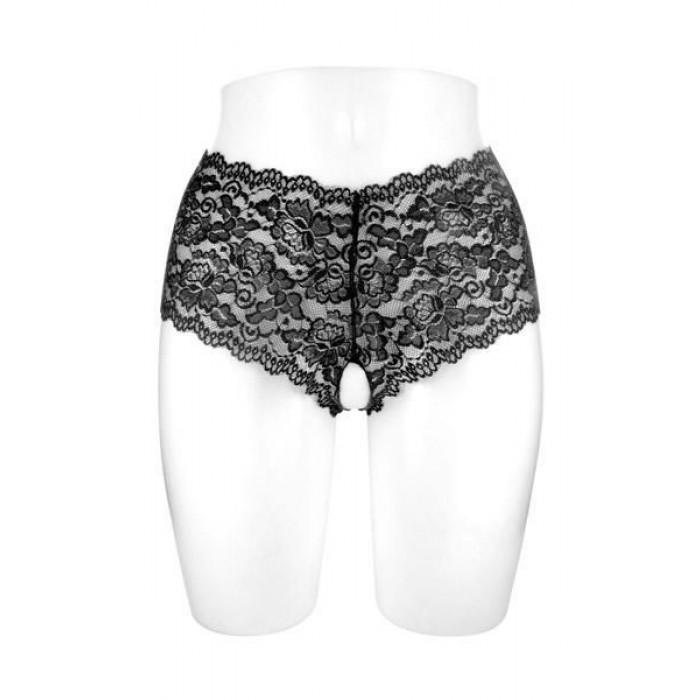 Трусики с доступом Fashion Secret JULIA, Черные