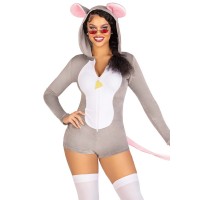 Эротический костюм мышки Leg Avenue Comfy Mouse XS