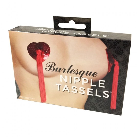 Пэстис - стикини Burlesque Nipple Tassels