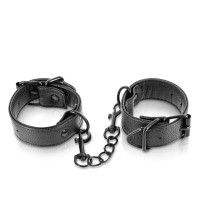 Наручники зі штучної шкіри Fetish Tentation Adjustable Handcuffs
