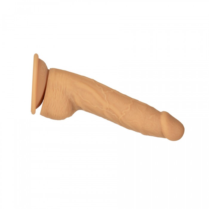 Фаллоимитатор ADDICTION Dual Density Silicone Dildo Caramel 8in