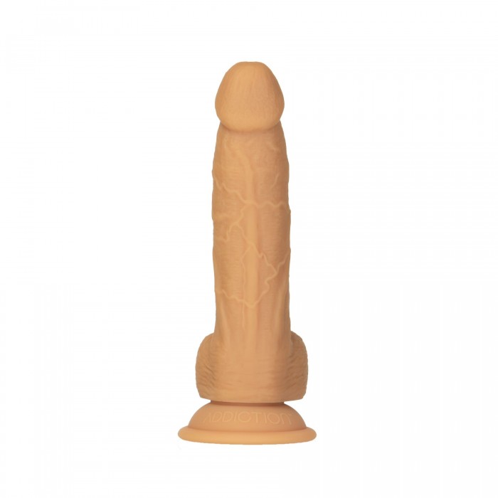 Фаллоимитатор ADDICTION Dual Density Silicone Dildo Caramel 8in