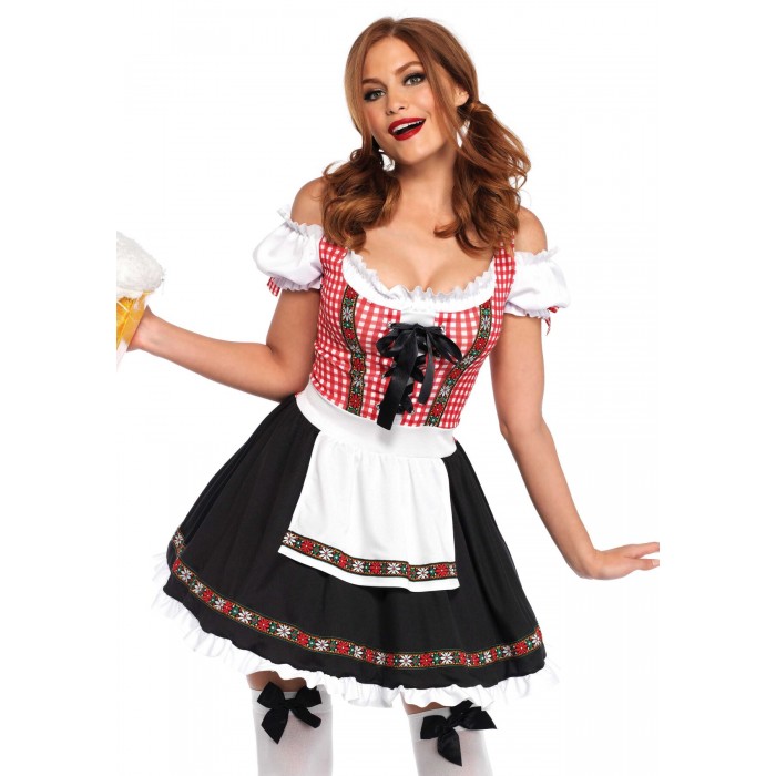 Баварський костюм офіціантки Октоберфест Leg Avenue Beer Garden Babe, розмір M