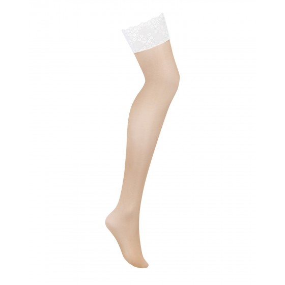 Эротические чулки Obsessive Heavenlly stockings XS/S