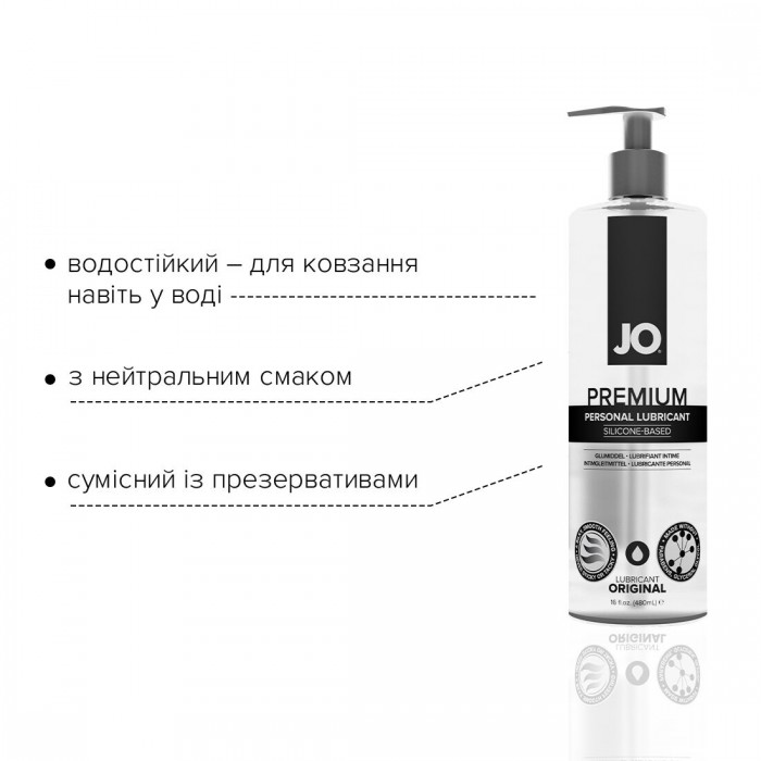 Лубрикант на силиконовой основе System JO PREMIUM - ORIGINAL (480 мл)