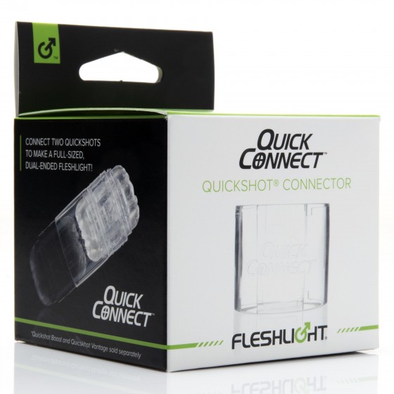 Адаптер Fleshlight Quickshot Quick Connect для соединения двух Квикшотов