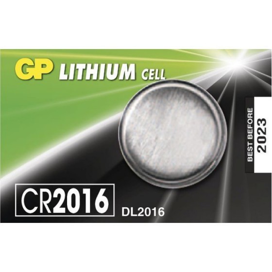 Литиевая батарейка GP CR2016