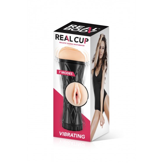 Мастурбатор вагіна Real Body - Real Cup Vagina Vibrating