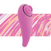 FeelzToys-FemmeGasm Tapping & Tickling Vibrator Pink