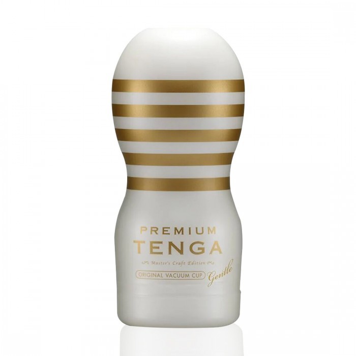 Мастурбатор с вакуумной стимуляцией Tenga Premium Original Vacuum Cup GENTLE