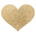 Пестіс - стикини Bijoux Indiscrets - Flash Heart Gold