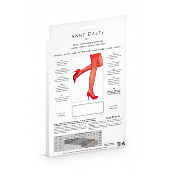 Сексуальные чулки Anne De Ales CAMILLA T2 Red