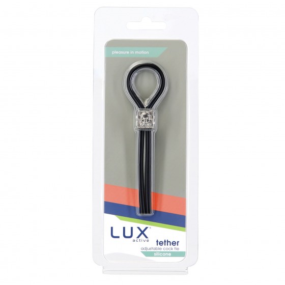 Ерекційне кільце LUX Active-Tether-Adjustable Silicone cock Tie