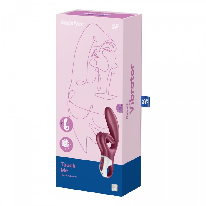 Вібратор-кролик Satisfyer Touch Me Red