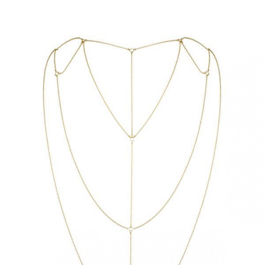 Цепочка для спины Bijoux Indiscrets Magnifique Back and Cleavage Chain - Gold