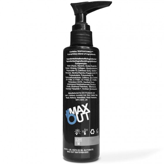 Крем для джелкінга Bathmate Max Out з фітокомплексом Testostomax (100 мл)
