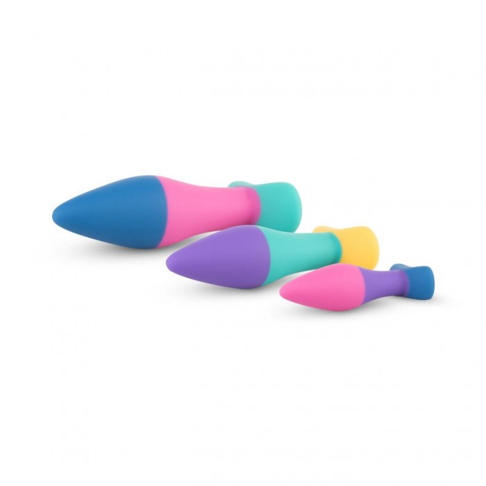 Набір анальних пробок PMV20 Koda – Butt Plug Set, діаметр 2,9-3,9-5 см