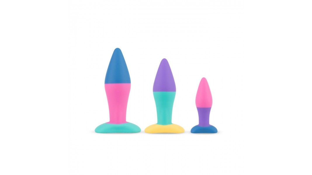 Набір анальних пробок PMV20 Koda – Butt Plug Set, діаметр 2,9-3,9-5 см