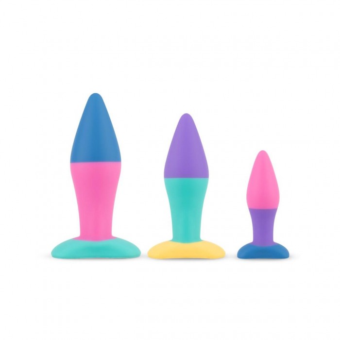 Набір анальних пробок PMV20 Koda – Butt Plug Set, діаметр 2,9-3,9-5 см