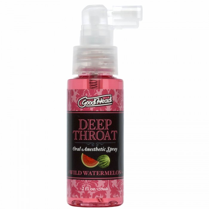 Спрей для глибокого мінету Doc Johnson GoodHead DeepThroat Spray – Кавун 59 мл