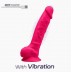 Фаллоимитатор с вибрацией SilexD Vetus Vibro Pink (MODEL 1 size 8in)
