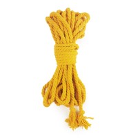Бавовняна мотузка Art of Sex BDSM жовтий