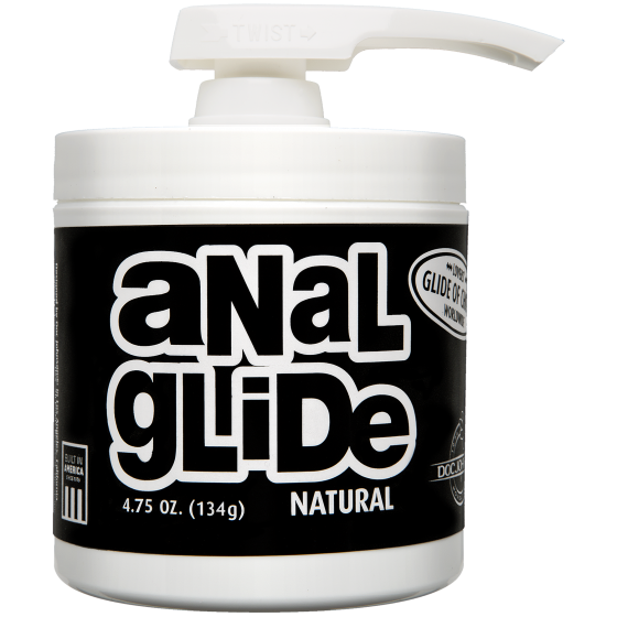 Анальне мастило на масляній основі Doc Johnson Anal Glide Natural (134 гр)