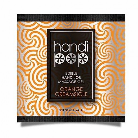 Пробник вкусового геля для оральных ласк Sensuva - Handipop Orange Creamsicle (6 мл)