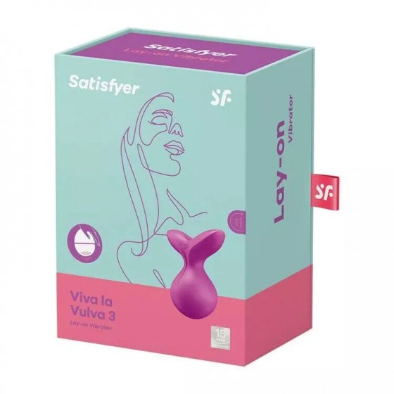 Вібратор Satisfyer Viva la Vulva 3 Violet
