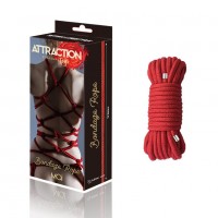 Мотузка для BDSM BTB Bondage Rope Red