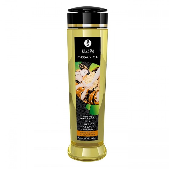 Органічне масажне масло Shunga ORGANICA - Almond Sweetness (240 мл)