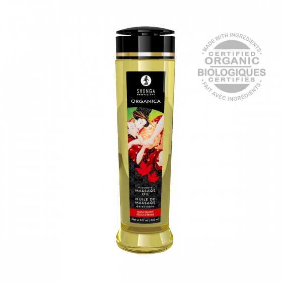 Органічне масажне масло Shunga ORGANICA - Maple Delight (240 мл)