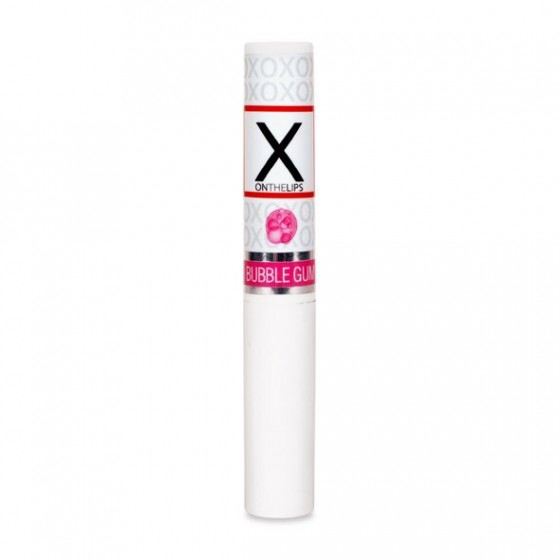 Стимулюючий бальзам для губ унісекс Sensuva - X on the Lips Bubble Gum з феромонами