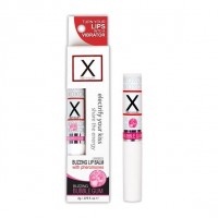 Стимулирующий бальзам для губ унисекс Sensuva - X on the Lips Bubble Gum с феромонами