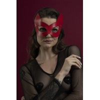 Маска кошечки Feral Feelings - Kitten Mask, красная
